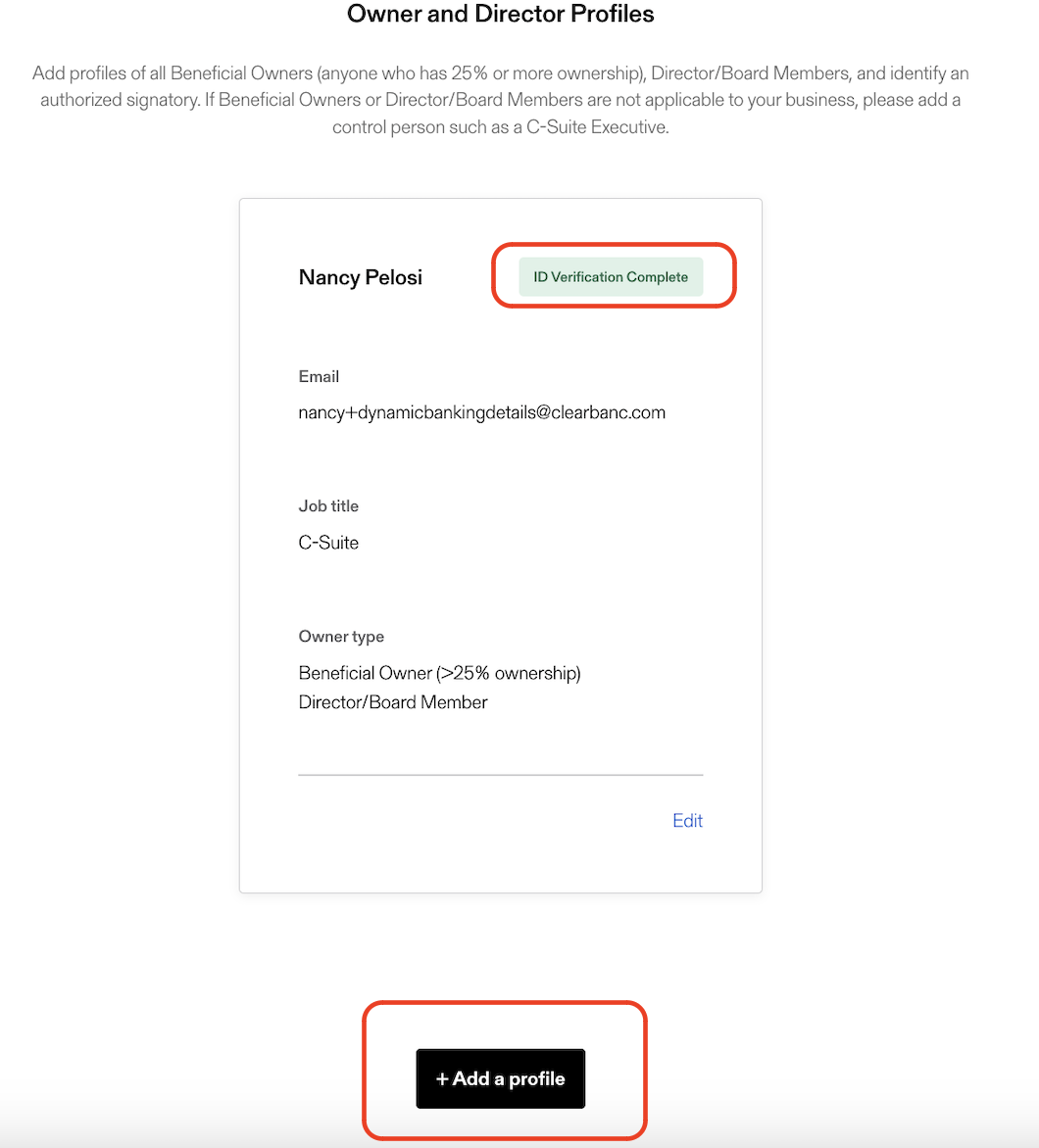 Adding additional owners